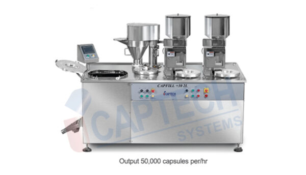 Semi Automatic Capsule Filling Machine Manufacturer India - Captech Systems